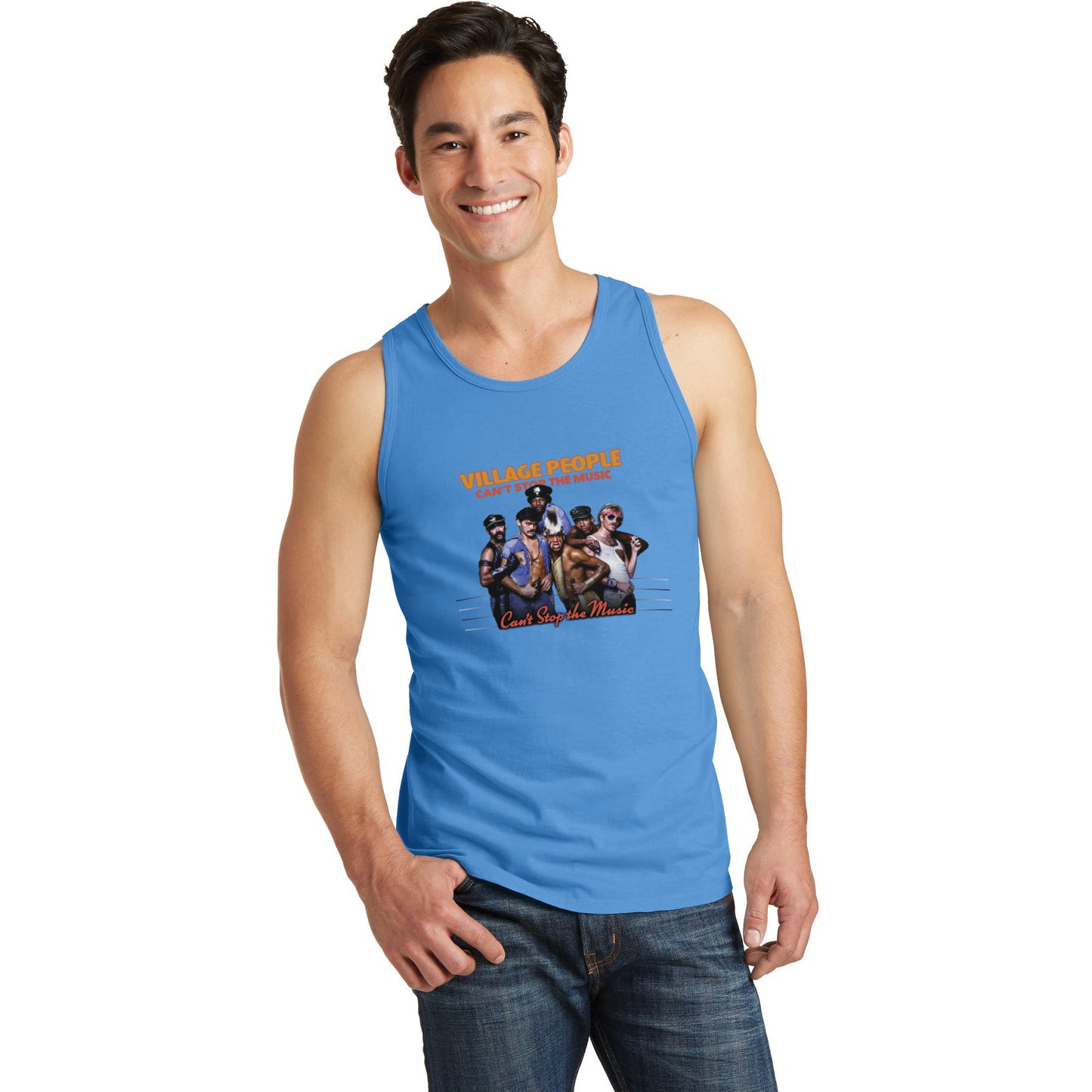 Village People Can't Stop the Music Band Tank
