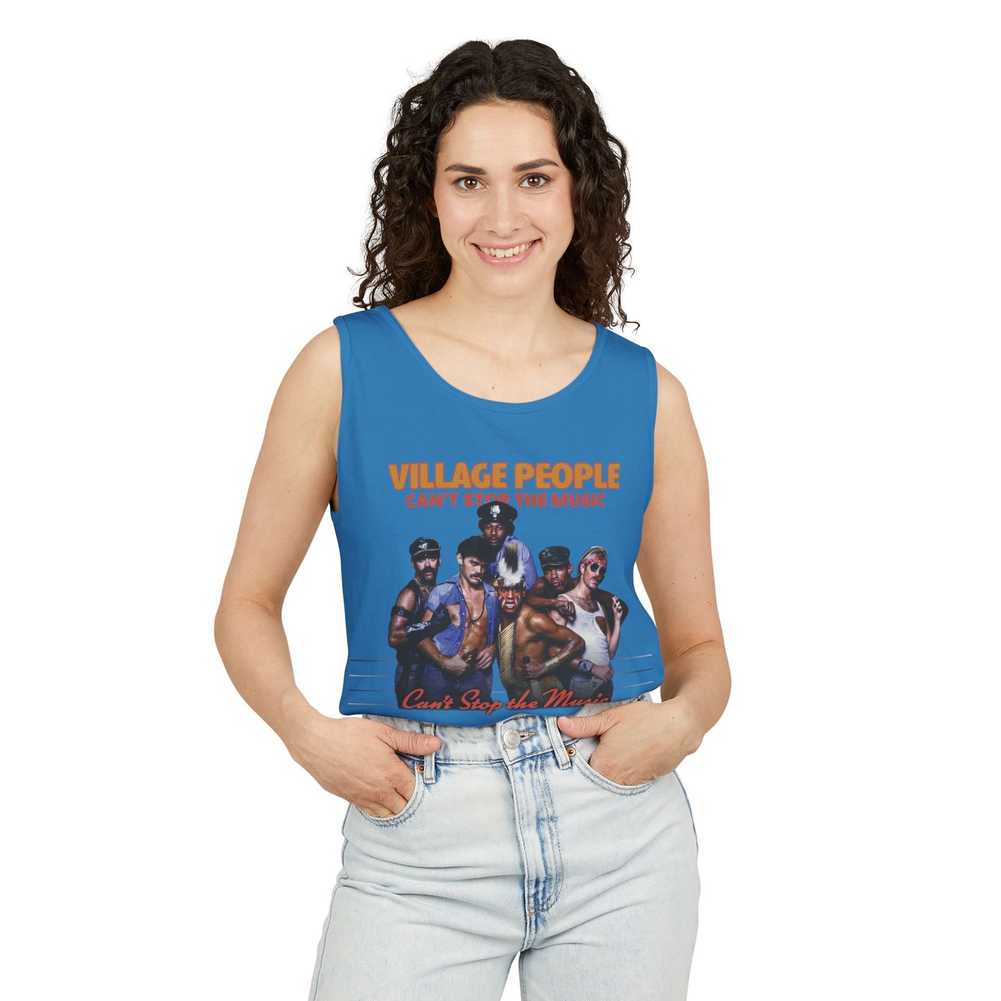 Village People Can't Stop the Music Tank Top