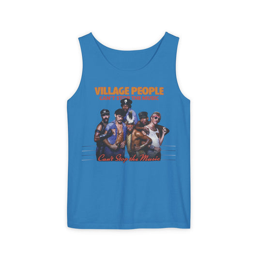Village People Can't Stop the Music Tank Top