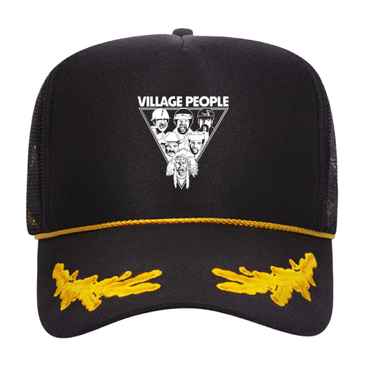 Gold Leaf Crown Trucker Hat
